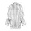 White Silk Shirt Elegant Style