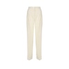 Yellow Linen Blend Nathalie Trousers