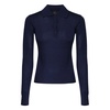 Tricot Sweater Blue Grey Long Sleeves