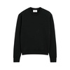 Black Heart Sweatshirt Loopback Cotton Fleece