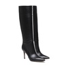 Black Leather Ankle Boots