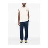 Cotton Crew Neck Sleeveless T-shirt