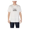 White Printed T-shirt Short Sleeve