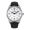 Elegant Leather Strap Quartz Watch