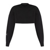 Cropped Sweatshirt with Logo