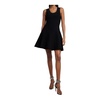 Croco Mini Dress Sleeveless Side Zip