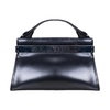 Black Retro Top Handle Bag