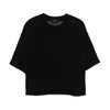 Black Knitted Fisherman Sweater Stylish Eco