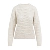 Alpaca Blend Round-Neck Knitwear