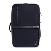 Backpack with logo patch