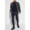 Jacket with check pattern
