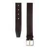 Brown Suede Pointed Belt