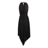 Pleated midi dress