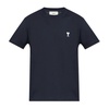 T-shirt with embroidered logo