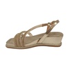 Silver Wedge Sandals