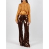 SEQUINS FLARED TROUSERS
