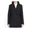 Black Wool Blend Jacket