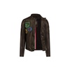 Military Style Leather Jacket
