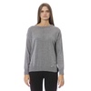 Elegant Cashmere Blend Sweater with Round Neckline