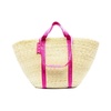 Straw Industrial-Strap Tote Bag