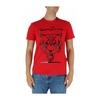 Red Print Short Sleeve T-Shirt