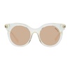 Yellow Butterfly Gradient Sunglasses with UV Protection