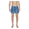 Blue Printed Swimwear with Laces