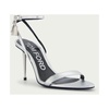Padlock Pointy Naked 85mm Leather Sandals