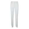 Wool Blend Flared Trousers