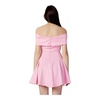 Pink Zip Fastening Dress