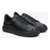 Luxury Black Leather Sneakers