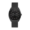 Black Stainless Steel Analog Quartz Watch