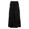 Cotton Lace Long Skirt with Slit