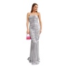 Metallic Maxi Dress
