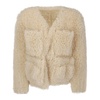 Mini Ruffle Bomber Jacket