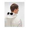 Soft Shell Pearl White Hooded Jacket