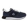 Men's Faux Leather and Fabric Sneakers