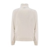 Turtleneck Jumper with Geometric Stitch Details