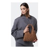 Handwoven Leather Bag Light Topaz