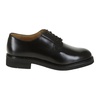 Black Leather Derby Shoes