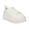 White Leather Sneakers for Women