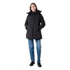 Black Puffer Jacket Lightweight Nylon