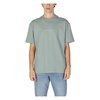 Green Printed Cotton Tee