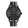 Analog Fabric Watch, Stainless Steel Case