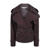 Short Belted Trench Coat