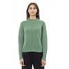 Turtleneck Sweater with Side Slits