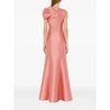 Pink Gathered Detailing Maxi Dress