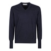 PLAIN V-NECK SWEATER