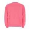 Dark pink cotton sweatshirt