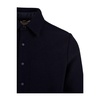 Front Button Closure Side Pocket Split Sleeve Shirt